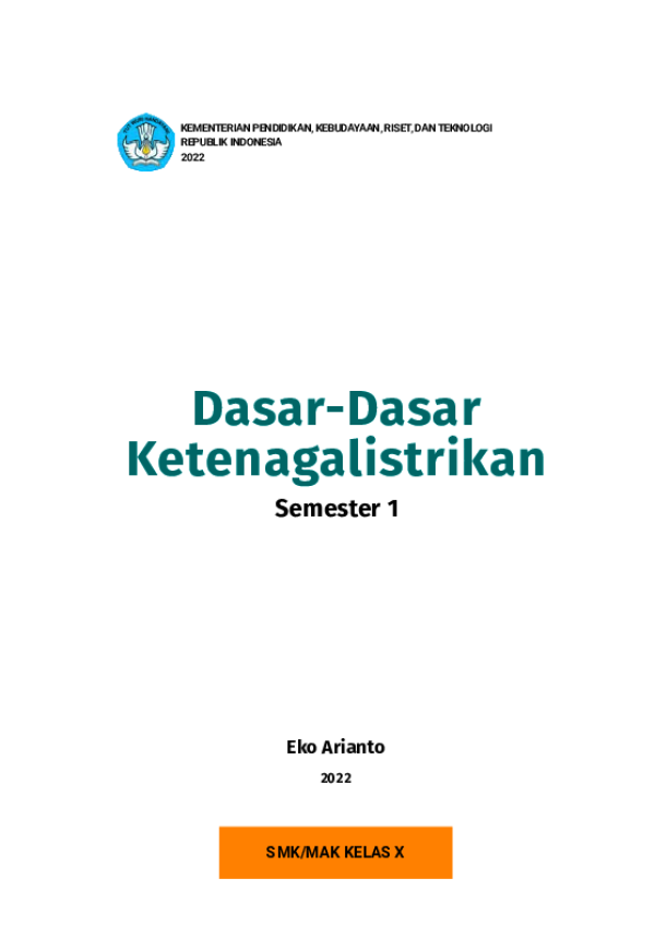 Dasar Dasar Ketenagalistrikan